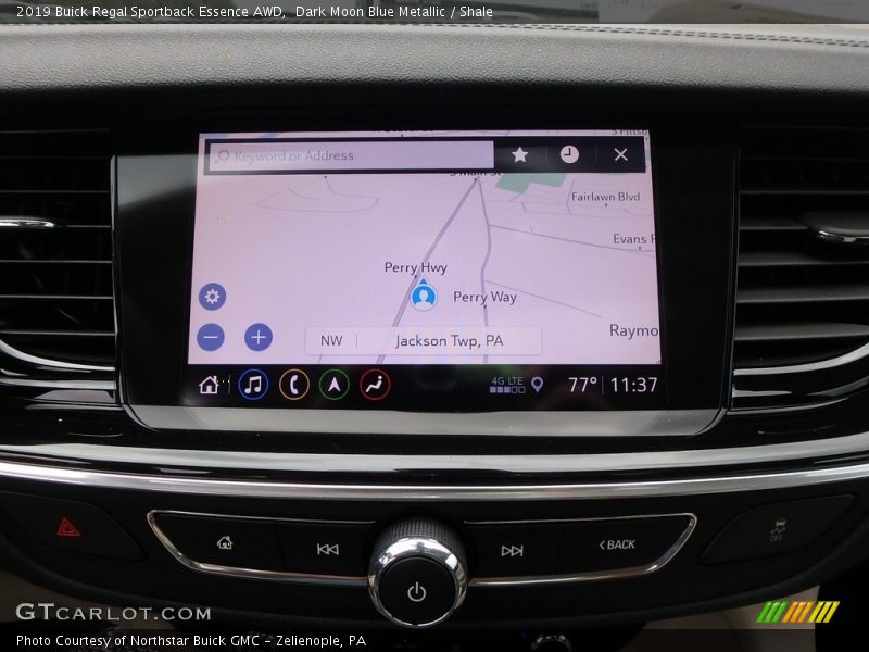 Navigation of 2019 Regal Sportback Essence AWD