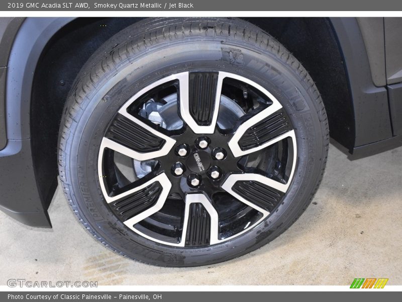 Smokey Quartz Metallic / Jet Black 2019 GMC Acadia SLT AWD