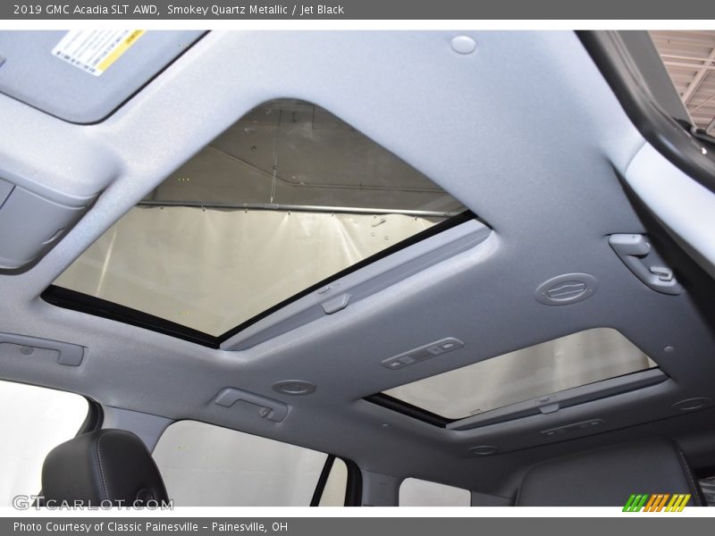 Smokey Quartz Metallic / Jet Black 2019 GMC Acadia SLT AWD