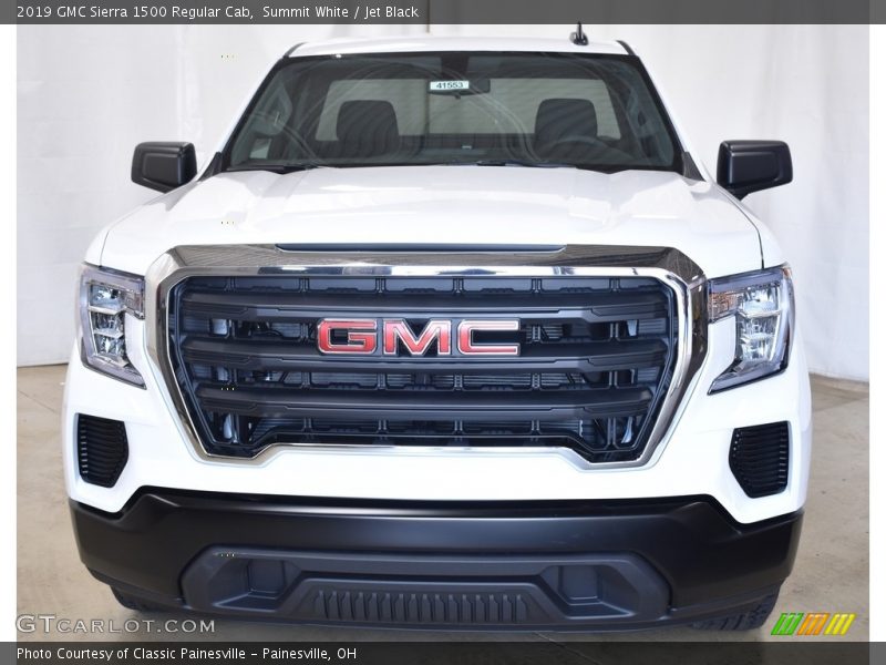 Summit White / Jet Black 2019 GMC Sierra 1500 Regular Cab