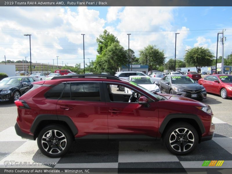 Ruby Flare Pearl / Black 2019 Toyota RAV4 Adventure AWD