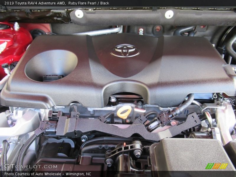 Ruby Flare Pearl / Black 2019 Toyota RAV4 Adventure AWD
