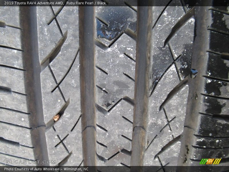 Ruby Flare Pearl / Black 2019 Toyota RAV4 Adventure AWD