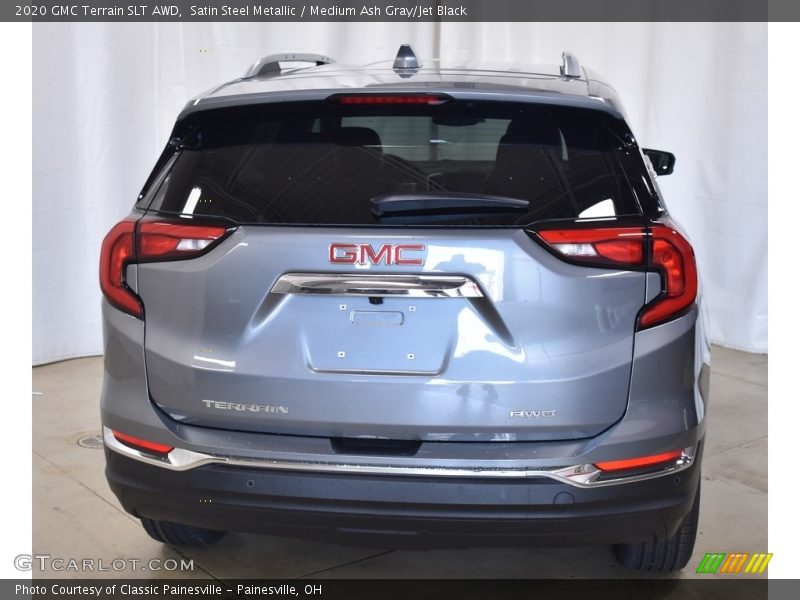 Satin Steel Metallic / Medium Ash Gray/Jet Black 2020 GMC Terrain SLT AWD
