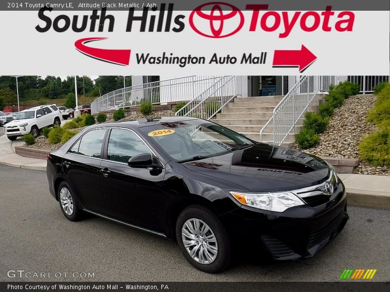 Attitude Black Metallic / Ash 2014 Toyota Camry LE