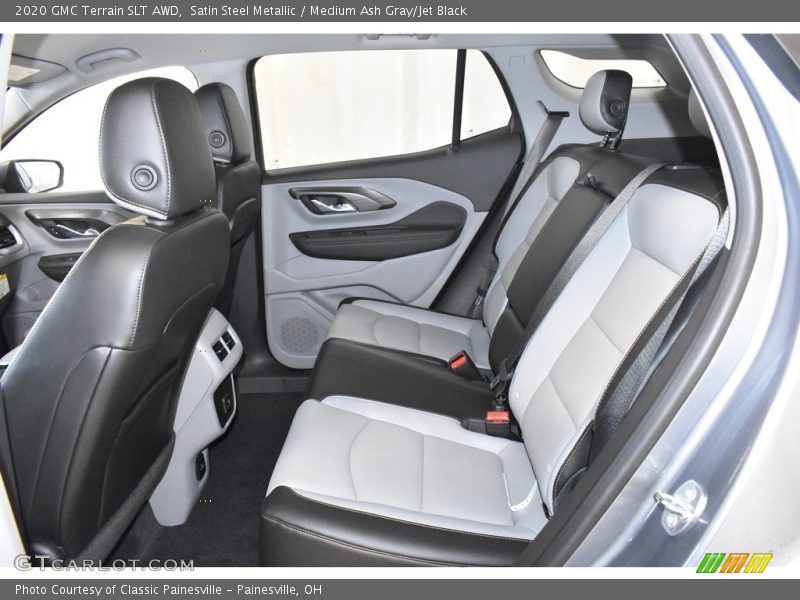 Satin Steel Metallic / Medium Ash Gray/Jet Black 2020 GMC Terrain SLT AWD