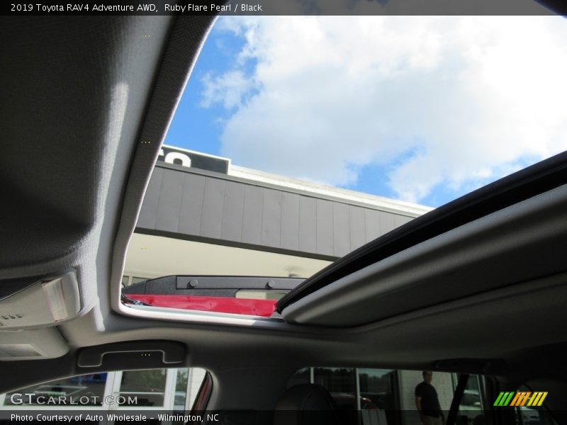 Ruby Flare Pearl / Black 2019 Toyota RAV4 Adventure AWD