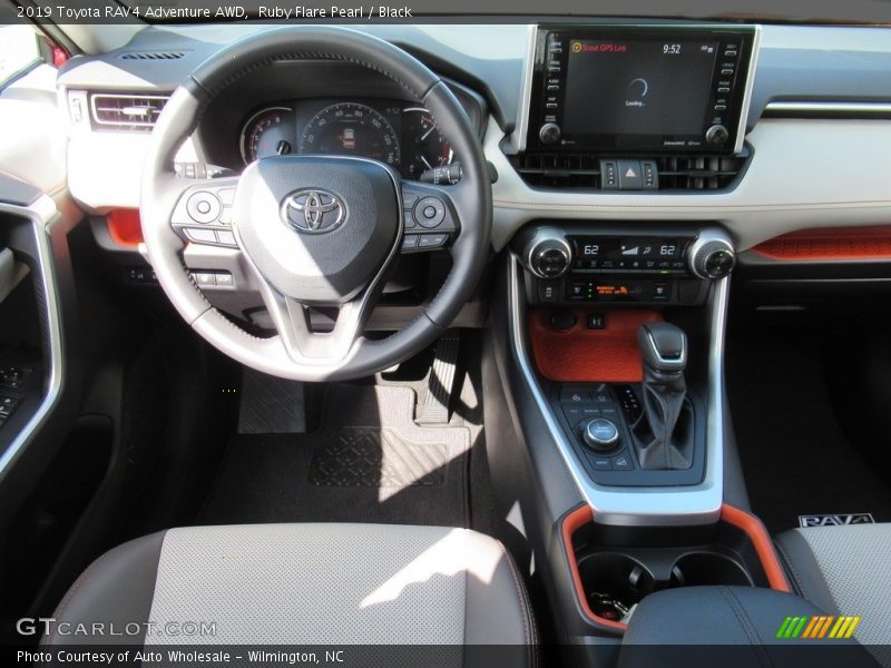 Ruby Flare Pearl / Black 2019 Toyota RAV4 Adventure AWD