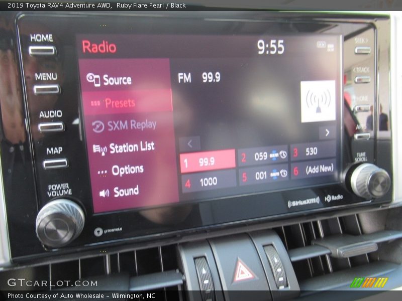 Ruby Flare Pearl / Black 2019 Toyota RAV4 Adventure AWD