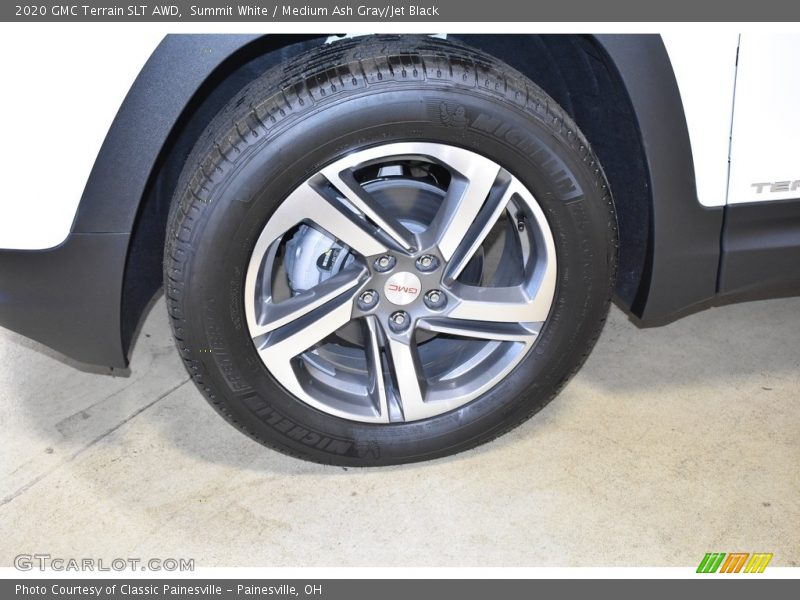 Summit White / Medium Ash Gray/Jet Black 2020 GMC Terrain SLT AWD