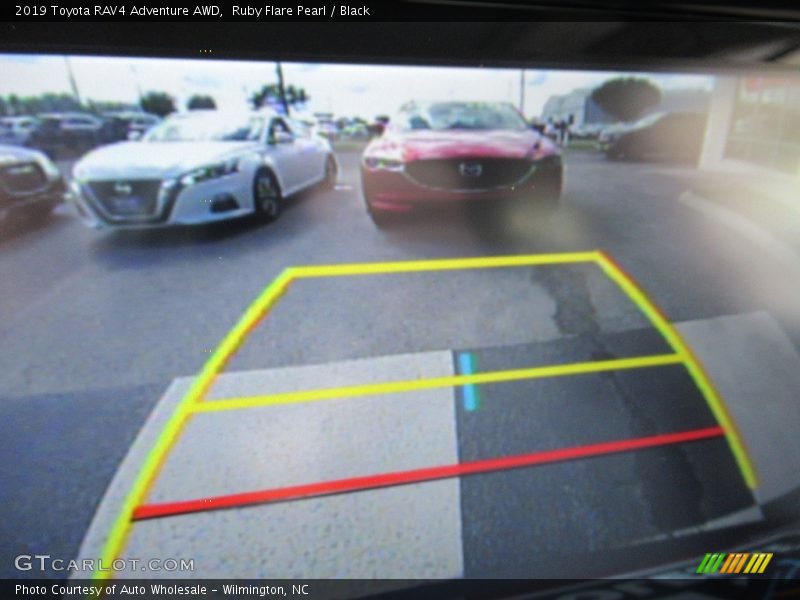 Ruby Flare Pearl / Black 2019 Toyota RAV4 Adventure AWD