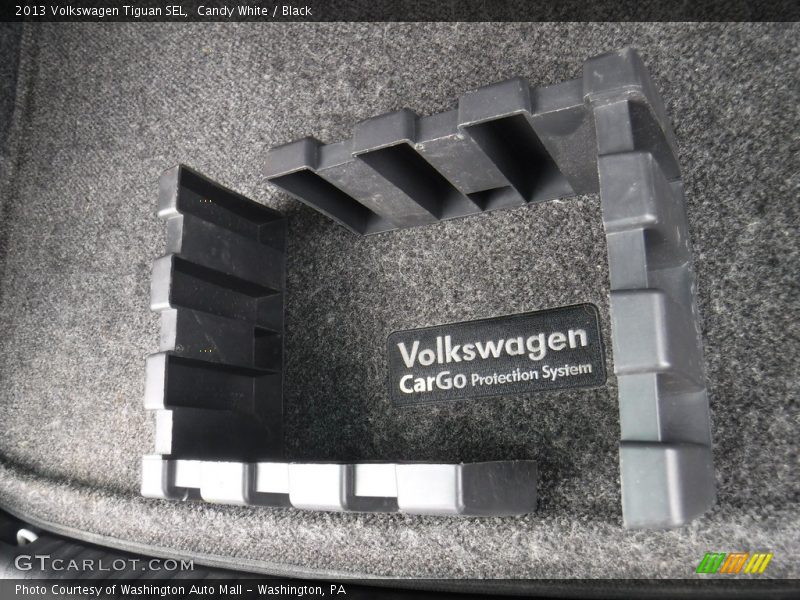 Candy White / Black 2013 Volkswagen Tiguan SEL