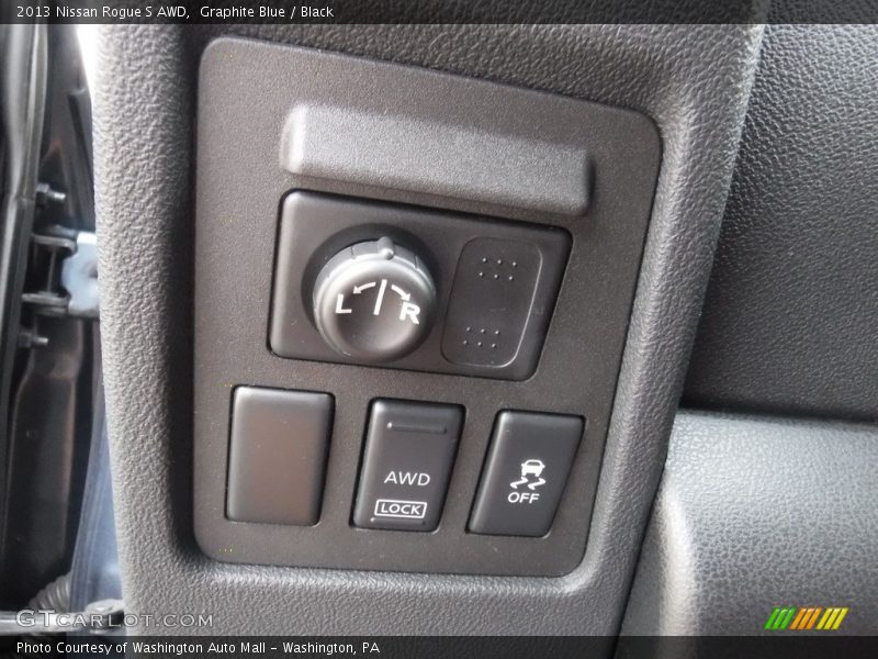 Graphite Blue / Black 2013 Nissan Rogue S AWD