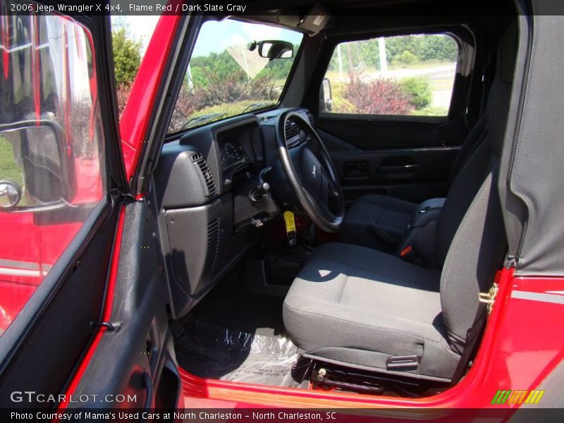 Flame Red / Dark Slate Gray 2006 Jeep Wrangler X 4x4