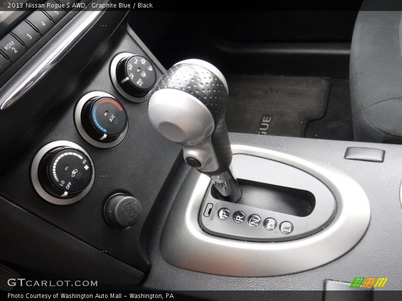 Graphite Blue / Black 2013 Nissan Rogue S AWD