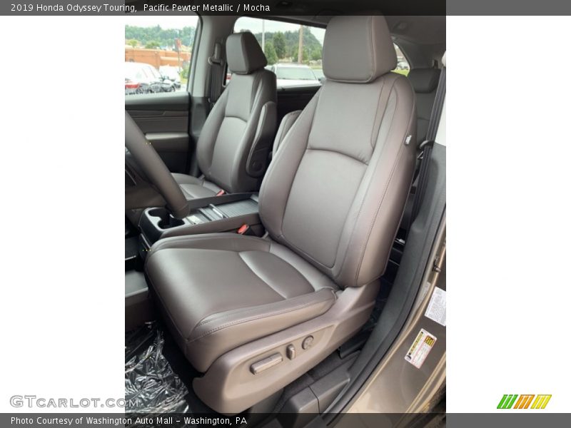 Pacific Pewter Metallic / Mocha 2019 Honda Odyssey Touring