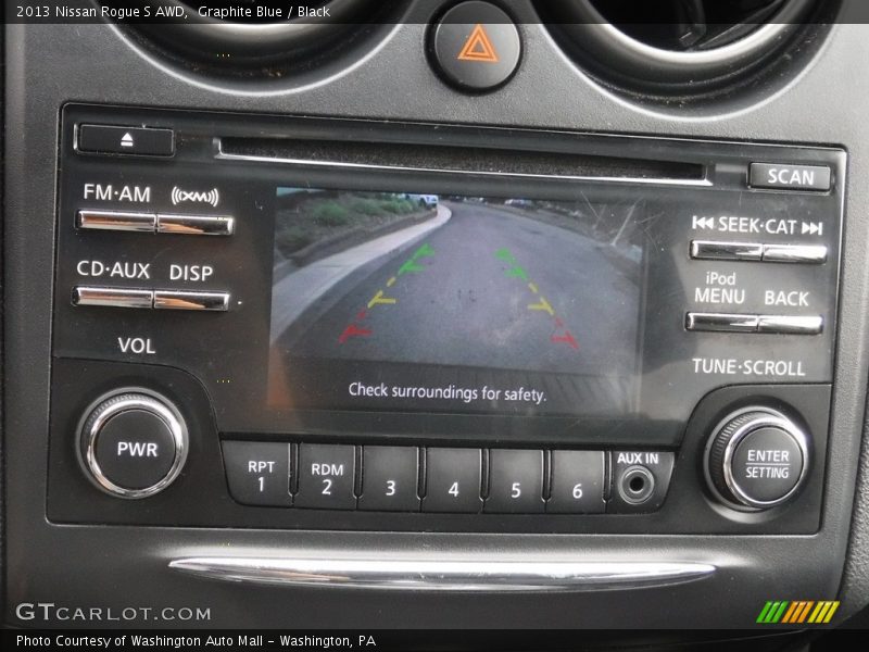 Graphite Blue / Black 2013 Nissan Rogue S AWD