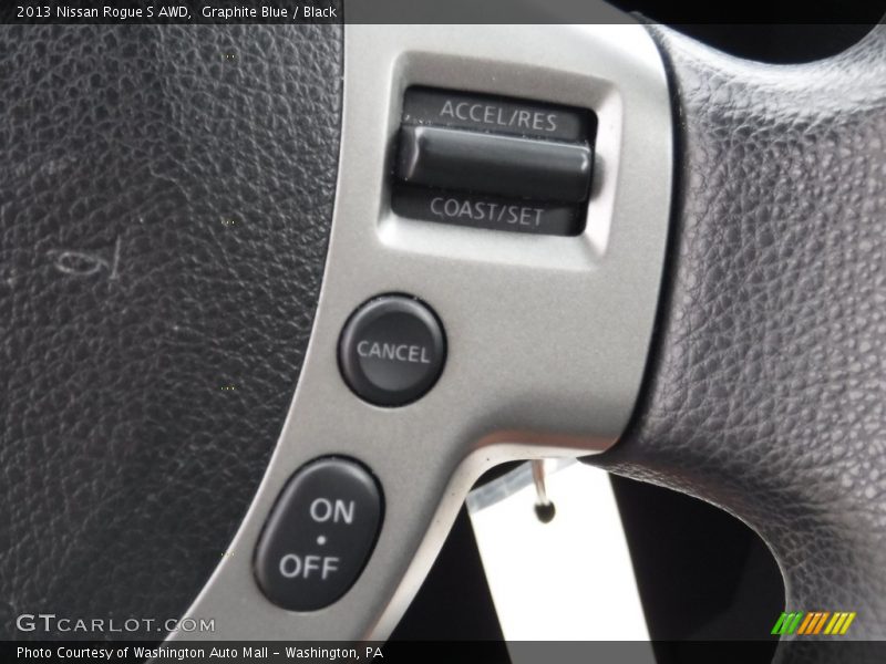 Graphite Blue / Black 2013 Nissan Rogue S AWD