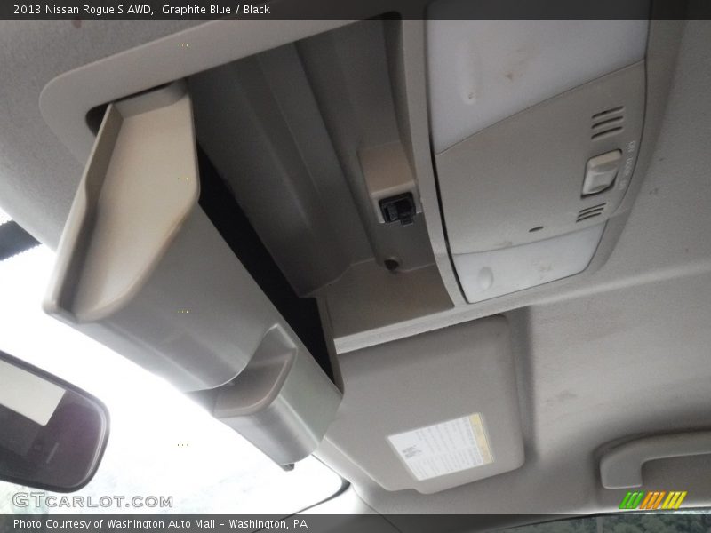 Graphite Blue / Black 2013 Nissan Rogue S AWD