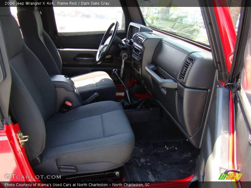Flame Red / Dark Slate Gray 2006 Jeep Wrangler X 4x4