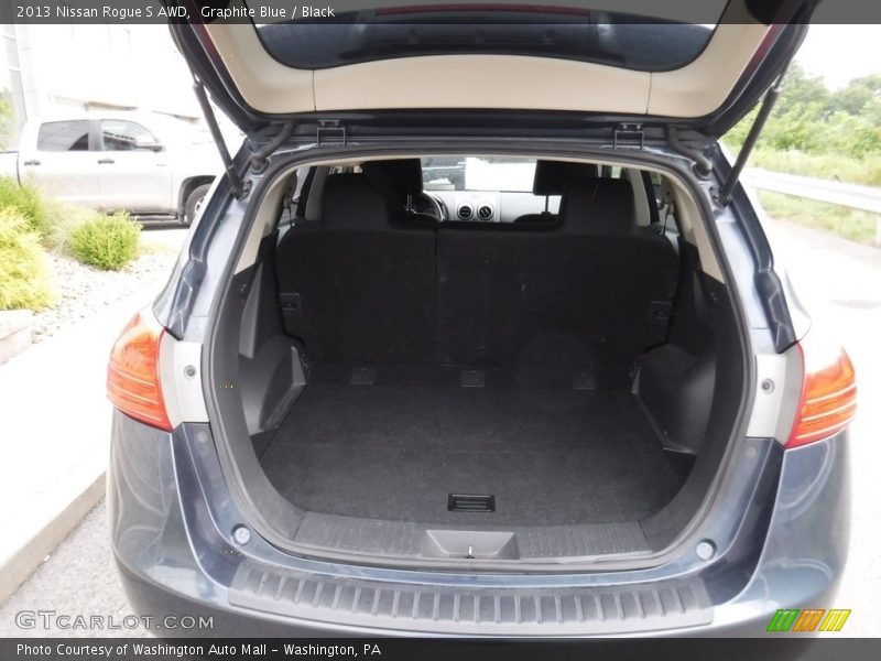 Graphite Blue / Black 2013 Nissan Rogue S AWD