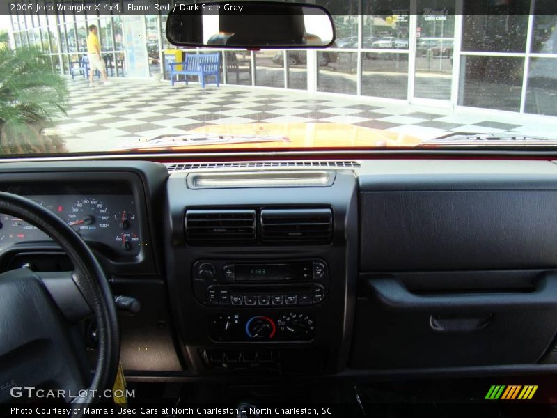 Flame Red / Dark Slate Gray 2006 Jeep Wrangler X 4x4