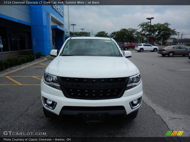 Summit White / Jet Black 2019 Chevrolet Colorado LT Crew Cab 4x4