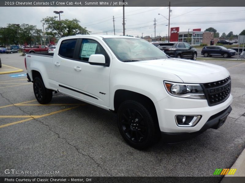 Summit White / Jet Black 2019 Chevrolet Colorado LT Crew Cab 4x4