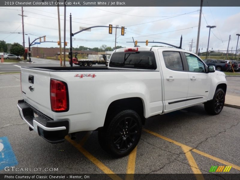 Summit White / Jet Black 2019 Chevrolet Colorado LT Crew Cab 4x4