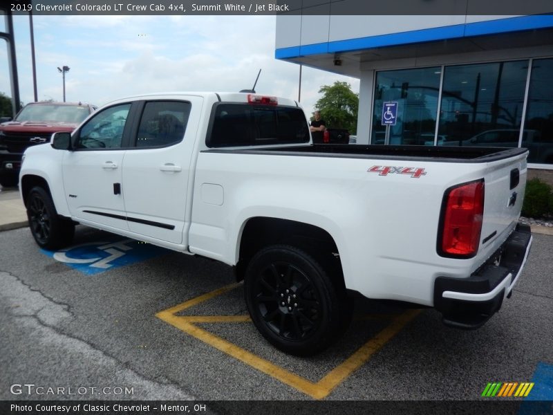 Summit White / Jet Black 2019 Chevrolet Colorado LT Crew Cab 4x4
