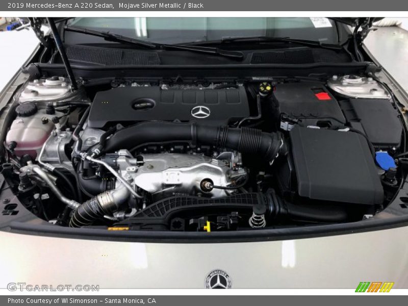 Mojave Silver Metallic / Black 2019 Mercedes-Benz A 220 Sedan