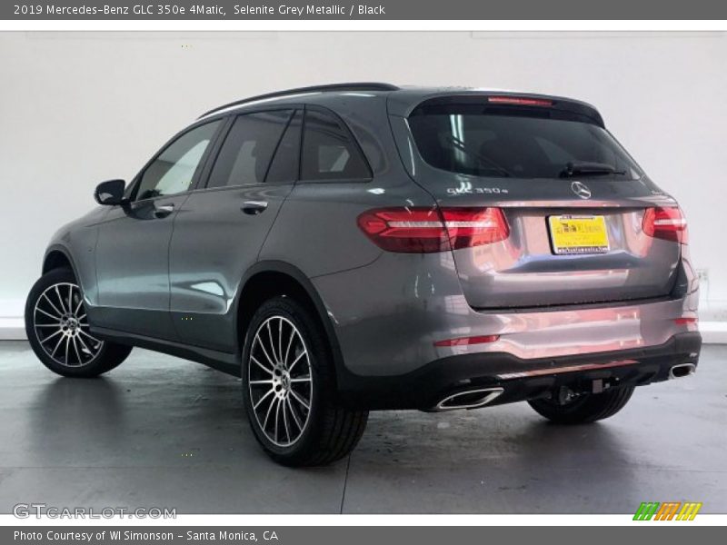 Selenite Grey Metallic / Black 2019 Mercedes-Benz GLC 350e 4Matic