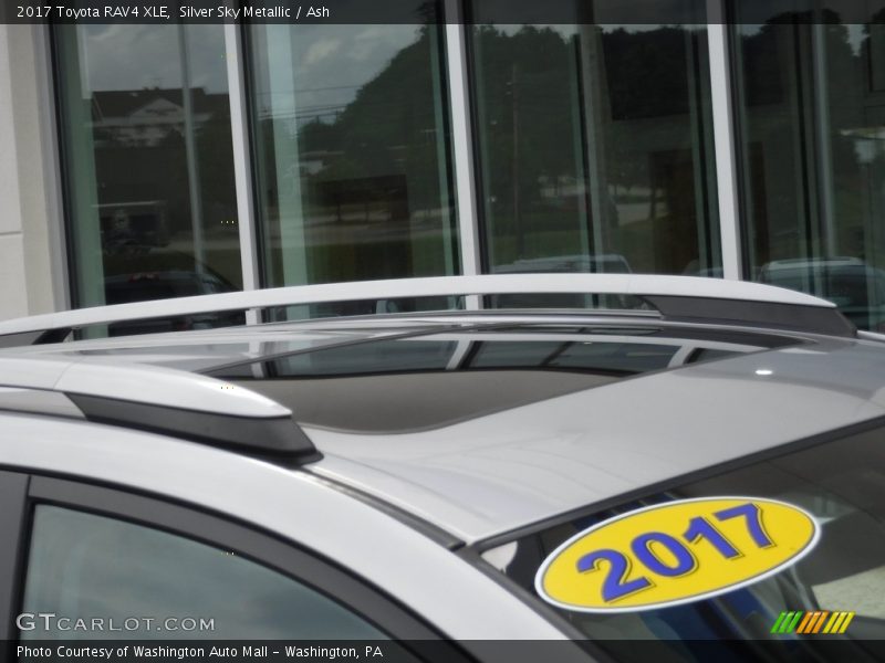Silver Sky Metallic / Ash 2017 Toyota RAV4 XLE