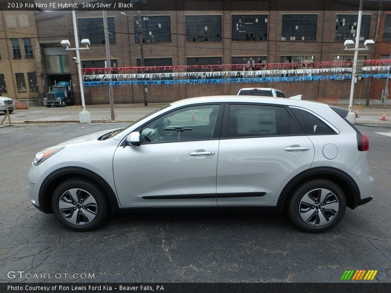 Silky Silver / Black 2019 Kia Niro FE Hybrid
