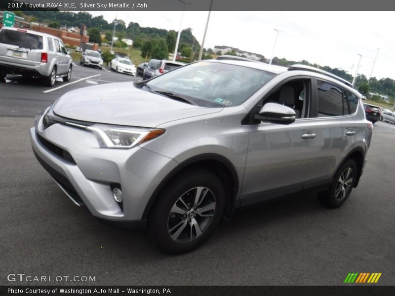Silver Sky Metallic / Ash 2017 Toyota RAV4 XLE