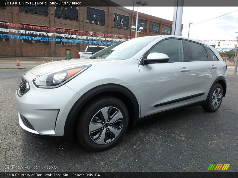 Silky Silver / Black 2019 Kia Niro FE Hybrid