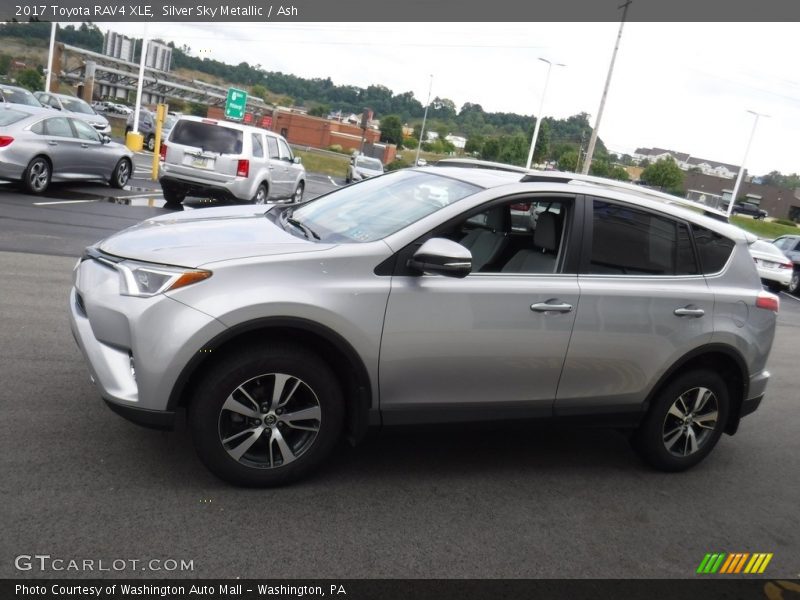 Silver Sky Metallic / Ash 2017 Toyota RAV4 XLE