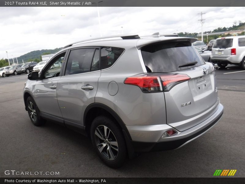 Silver Sky Metallic / Ash 2017 Toyota RAV4 XLE