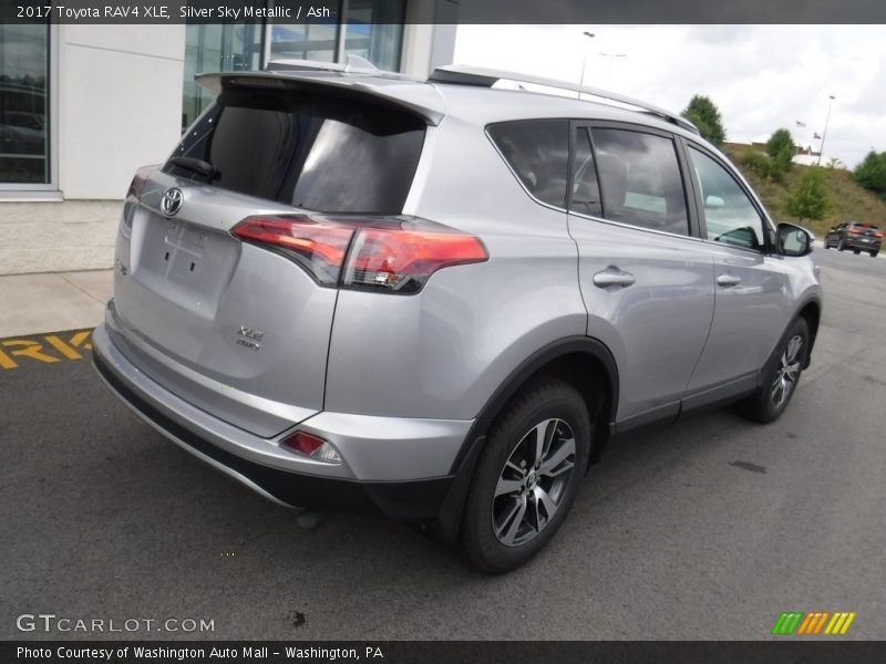 Silver Sky Metallic / Ash 2017 Toyota RAV4 XLE