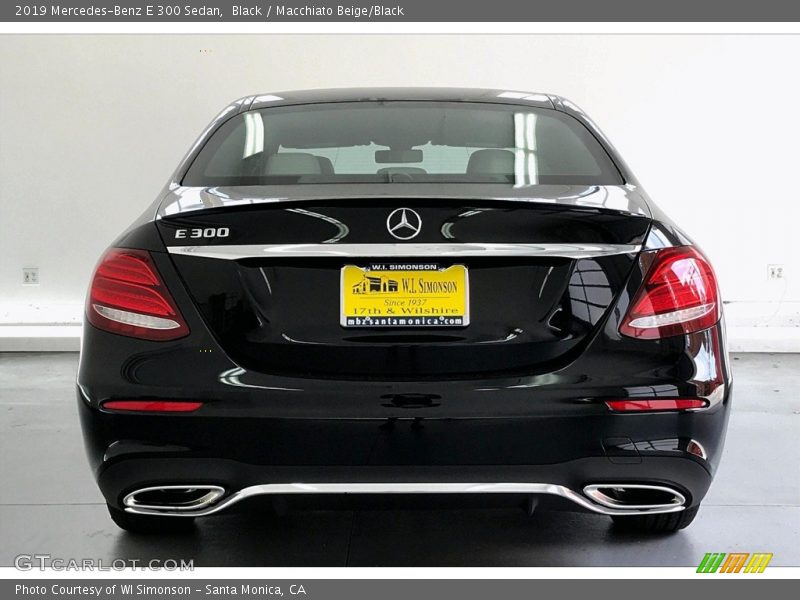 Black / Macchiato Beige/Black 2019 Mercedes-Benz E 300 Sedan