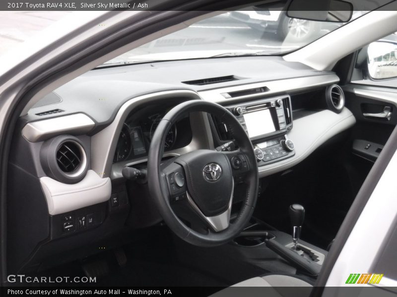 Silver Sky Metallic / Ash 2017 Toyota RAV4 XLE