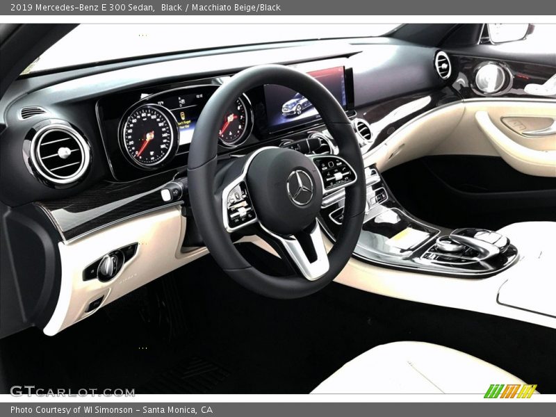 Black / Macchiato Beige/Black 2019 Mercedes-Benz E 300 Sedan