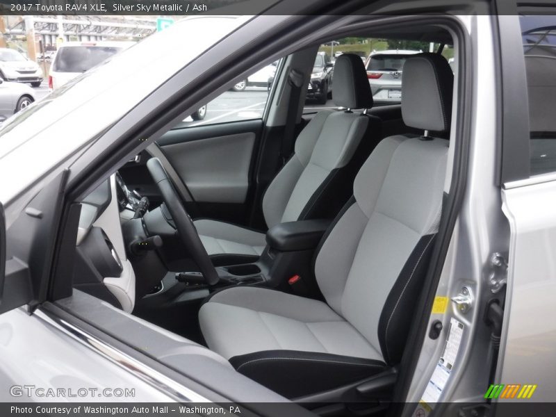 Silver Sky Metallic / Ash 2017 Toyota RAV4 XLE