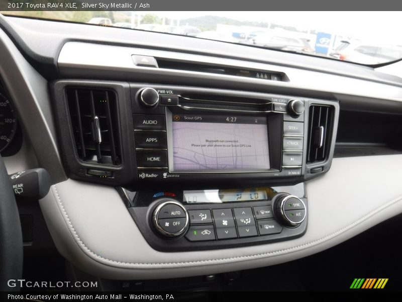 Silver Sky Metallic / Ash 2017 Toyota RAV4 XLE