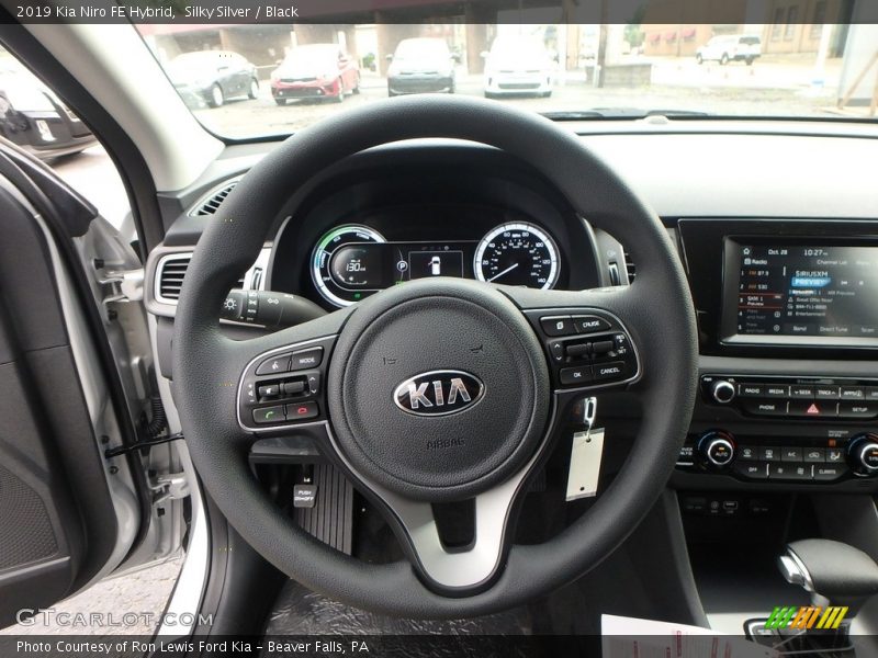 Silky Silver / Black 2019 Kia Niro FE Hybrid