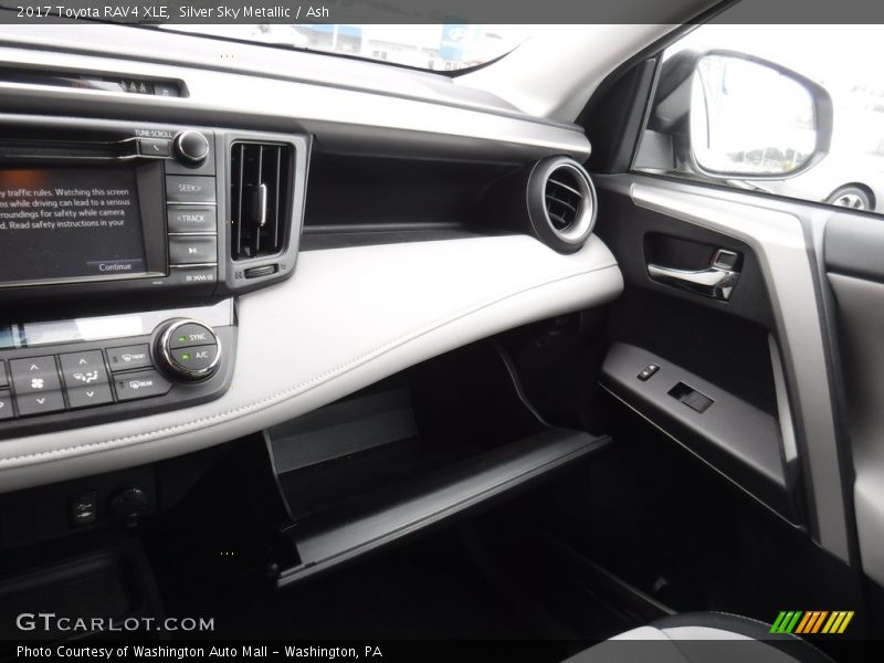 Silver Sky Metallic / Ash 2017 Toyota RAV4 XLE