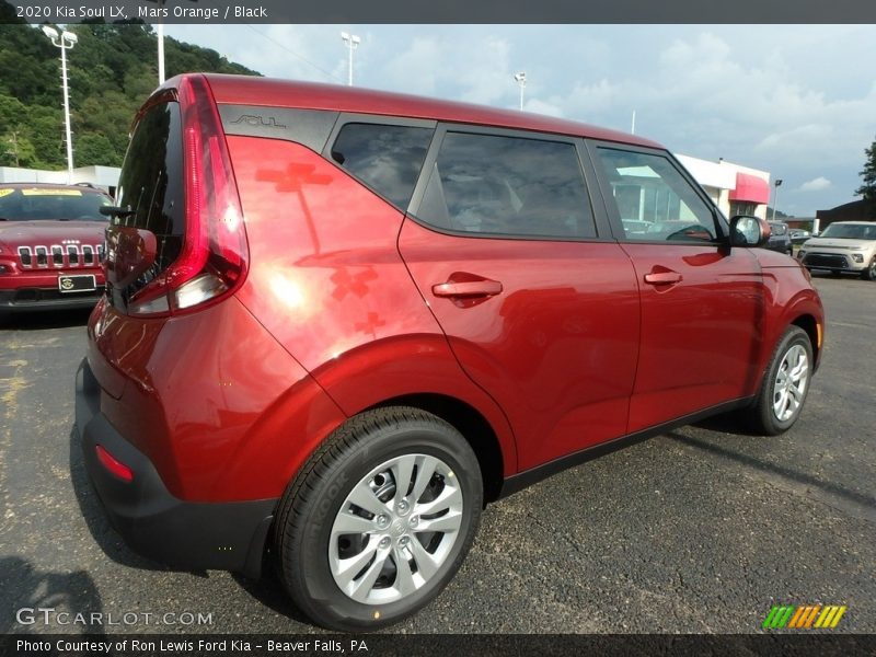 Mars Orange / Black 2020 Kia Soul LX
