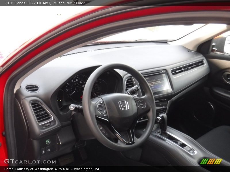 Milano Red / Black 2016 Honda HR-V EX AWD