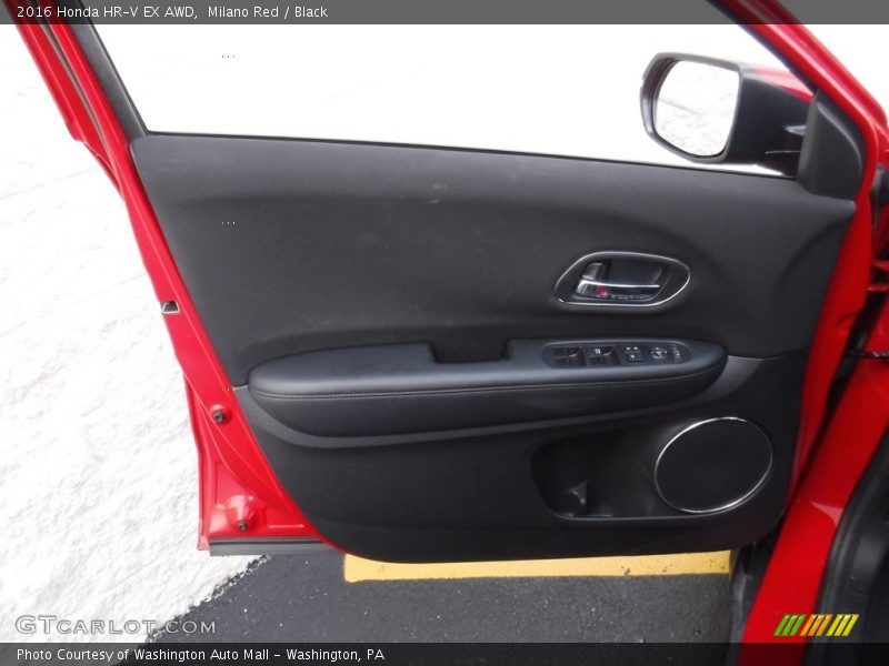 Milano Red / Black 2016 Honda HR-V EX AWD