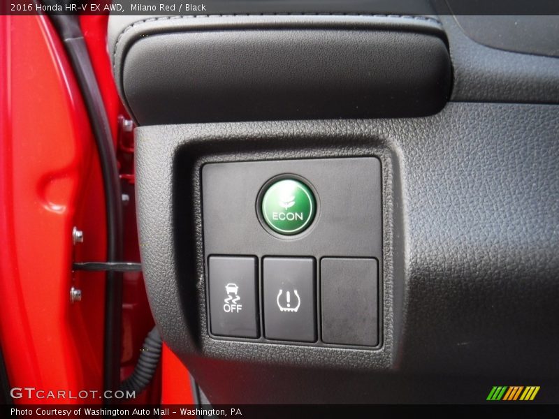 Milano Red / Black 2016 Honda HR-V EX AWD